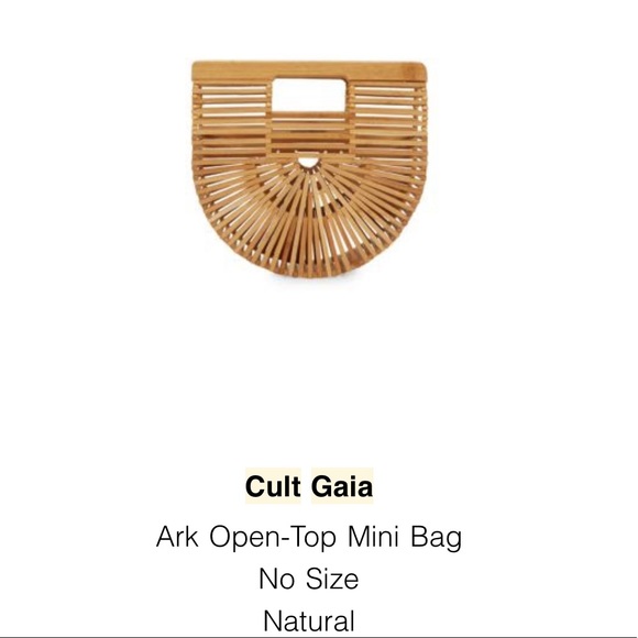 Cult Gaia mini ark natural bag - Picture 8 of 11